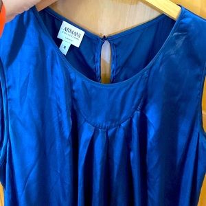 Armani Collezioni size 8 Silk Top made in Italy